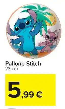 Carrefour Pallone Stitch offerta