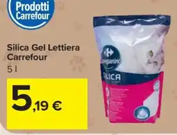 Carrefour Silica Gel Lettiera Carrefour offerta