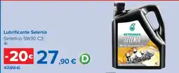 Carrefour Lubrificante Selenia offerta