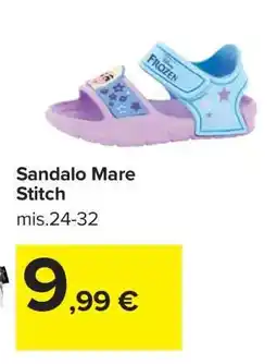 Carrefour Sandalo Mare Stitch offerta