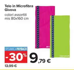 Carrefour Telo in Microfibra Givova offerta