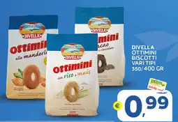 Extra Supermercati Divella ottimini biscotti vari tipi offerta