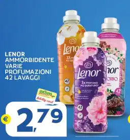 Extra Supermercati Lenor ammorbidente varie profumazioni offerta
