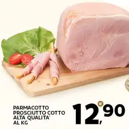 Extra Supermercati Parmacotto prosciutto cotto alta qualita' offerta