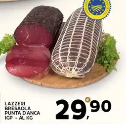 Extra Supermercati Lazzeri bresaola punta d'anca igp offerta