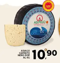 Extra Supermercati Asiago cappato nero dop offerta