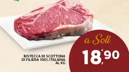 Extra Supermercati Bistecca di scottona di filiera 100% italiana offerta
