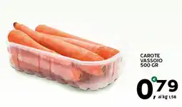 Extra Supermercati Carote vassoio offerta