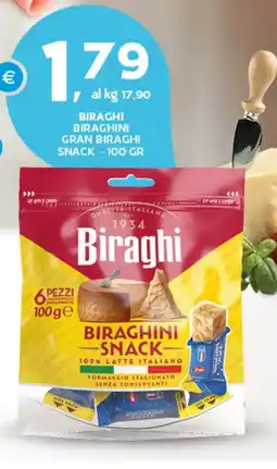 Extra Supermercati Biraghi biraghini gran biraghi snack offerta