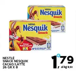 Extra Supermercati Nestlè snack nesquik cacao/latte offerta