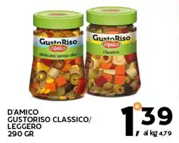 Extra Supermercati D'amico gustoriso classico/ leggero offerta