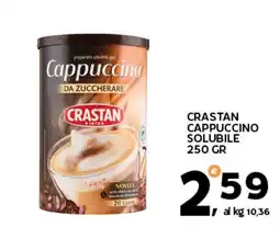 Extra Supermercati Crastan cappuccino solubile offerta