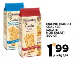 Extra Supermercati Mulino bianco cracker salati/ non salati offerta