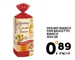 Extra Supermercati Mulino bianco pan bauletto bianco offerta
