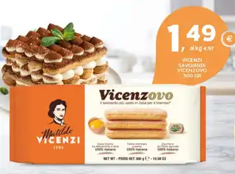 Extra Supermercati Vicenzi savoiardi vicenzovo offerta