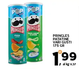Extra Supermercati Pringles patatine vari gusti offerta