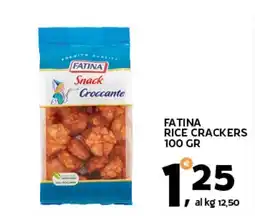 Extra Supermercati Fatina rice crackers offerta