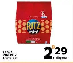 Extra Supermercati Saiwa mini ritz offerta