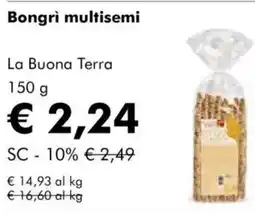NaturaSì Bongrì multisemi la buona terra offerta
