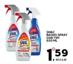 Extra Supermercati Smac bagno spray vari tipi offerta