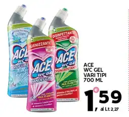 Extra Supermercati Ace wc gel vari tipi offerta