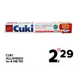 Extra Supermercati Cuki alluminio 16+4 metri offerta