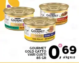 Extra Supermercati Gourmet gold gatto vari gusti offerta