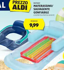 ALDI Bestway materassino/ salvagente gonfiabile offerta
