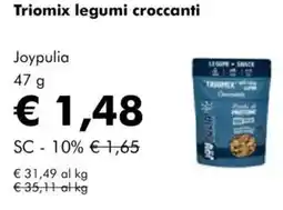 NaturaSì Triomix legumi croccanti joypulia offerta