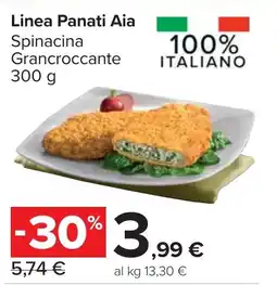 Carrefour Market Linea Panati Aia offerta