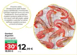 Carrefour Market Gamberi Argentini offerta