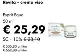 NaturaSì Revita - crema viso esprit equo offerta