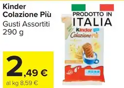 Carrefour Market Kinder Colazione Più offerta