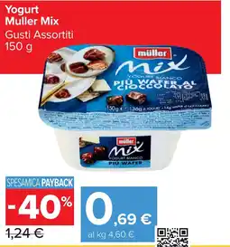 Carrefour Market Yogurt Muller Mix offerta