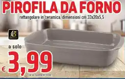 Paghi Poco Pirofila da forno offerta