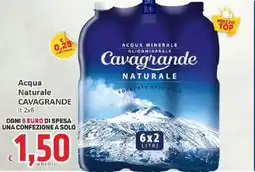 Paghi Poco Acqua Naturale CAVAGRANDE offerta