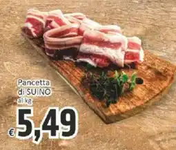 Paghi Poco Pancetta di SUINO offerta