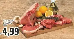 Paghi Poco Costolette di SUINO offerta