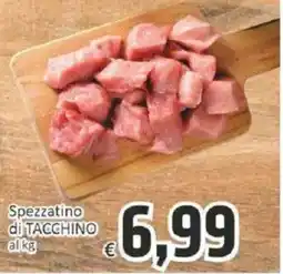 Paghi Poco Spezzatino di TACCHINO offerta