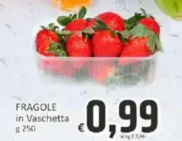 Paghi Poco FRAGOLE in Vaschetta offerta