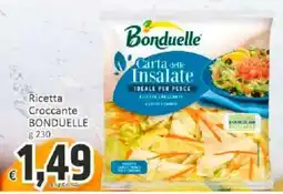 Paghi Poco Ricetta Croccante BONDUELLE offerta