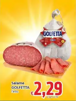 Paghi Poco Salame GOLFETTA offerta