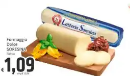 Paghi Poco Formaggio Dolce SORESINA offerta