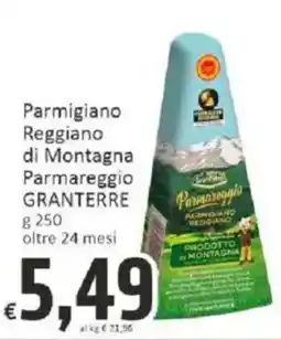 Paghi Poco Parmigiano Reggiano di Montagna Parmareggio GRANTERRE offerta