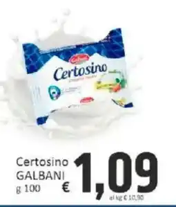 Paghi Poco Certosino GALBANI offerta