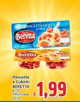 Paghi Poco Pancetta a Cubetti BERETTA offerta