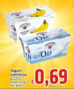 Paghi Poco Yogurt VIPITENO Intero, Magro vari gusti offerta