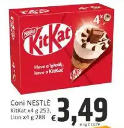 Paghi Poco Coni NESTLÉ offerta