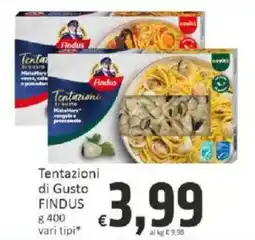 Paghi Poco Tentazioni di Gusto FINDUS offerta