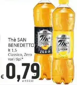Paghi Poco Thè SAN BENEDETTO Classico, Zero vari tipi offerta